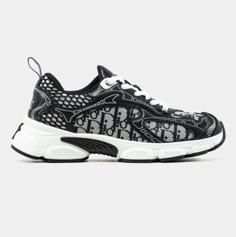 Dior Chrono Monogram Black White