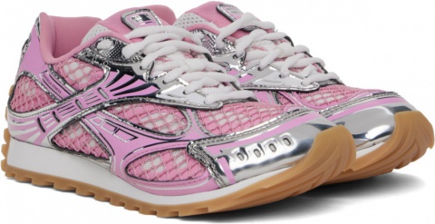 Bottega Veneta Orbit Pink & Silver - изображение 2