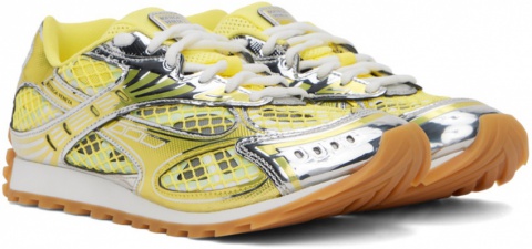 Bottega Veneta Orbit Silver & Yellow - изображение 2