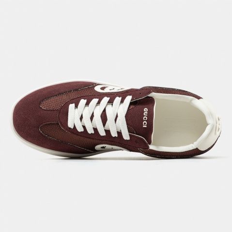 Gucci Screener GG Burgundy White - изображение 3