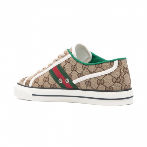Gucci Tennis 1977 Beige / Ebony Original GG Canvas - изображение 3