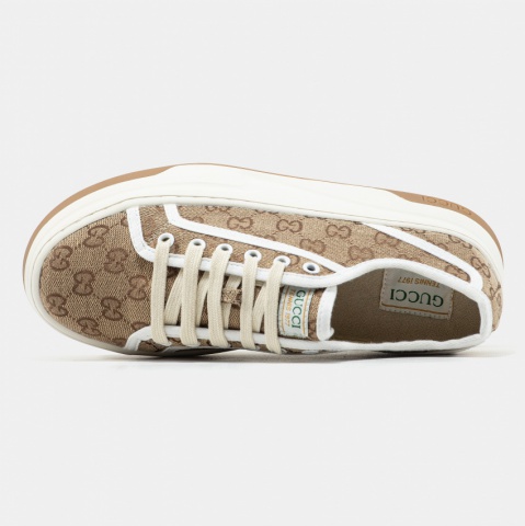 Gucci Tennis 1977 GG Monogram Beige - изображение 3