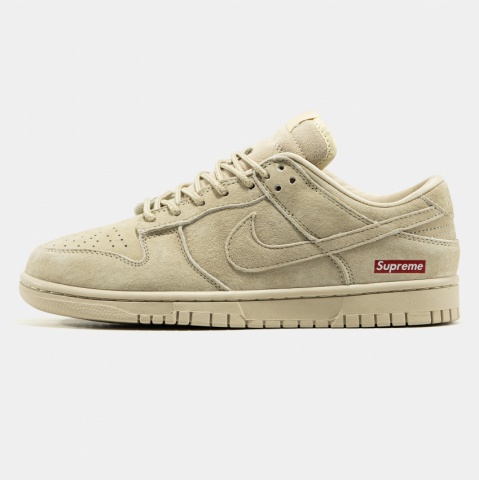 Nike SB Dunk Low Suede Beige x Supreme SB Dunk Low - изображение 4
