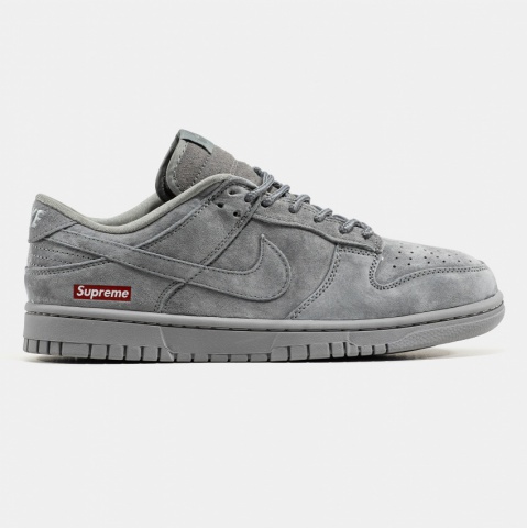 Nike SB Dunk Low x Supreme Suede Grey